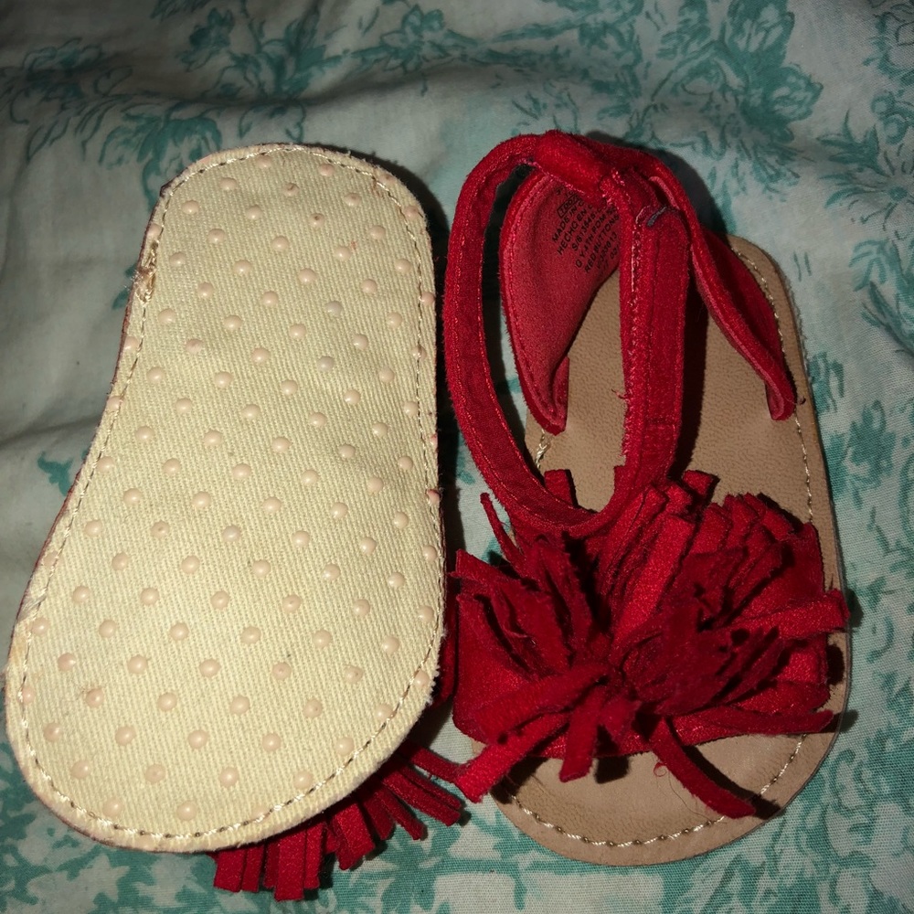 3-6M baby girl shoes.